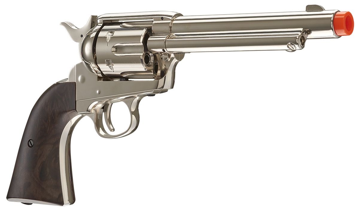 Elite Force Legends Smoke Wagon CO2 Powered Revolver (Color: Nickel)