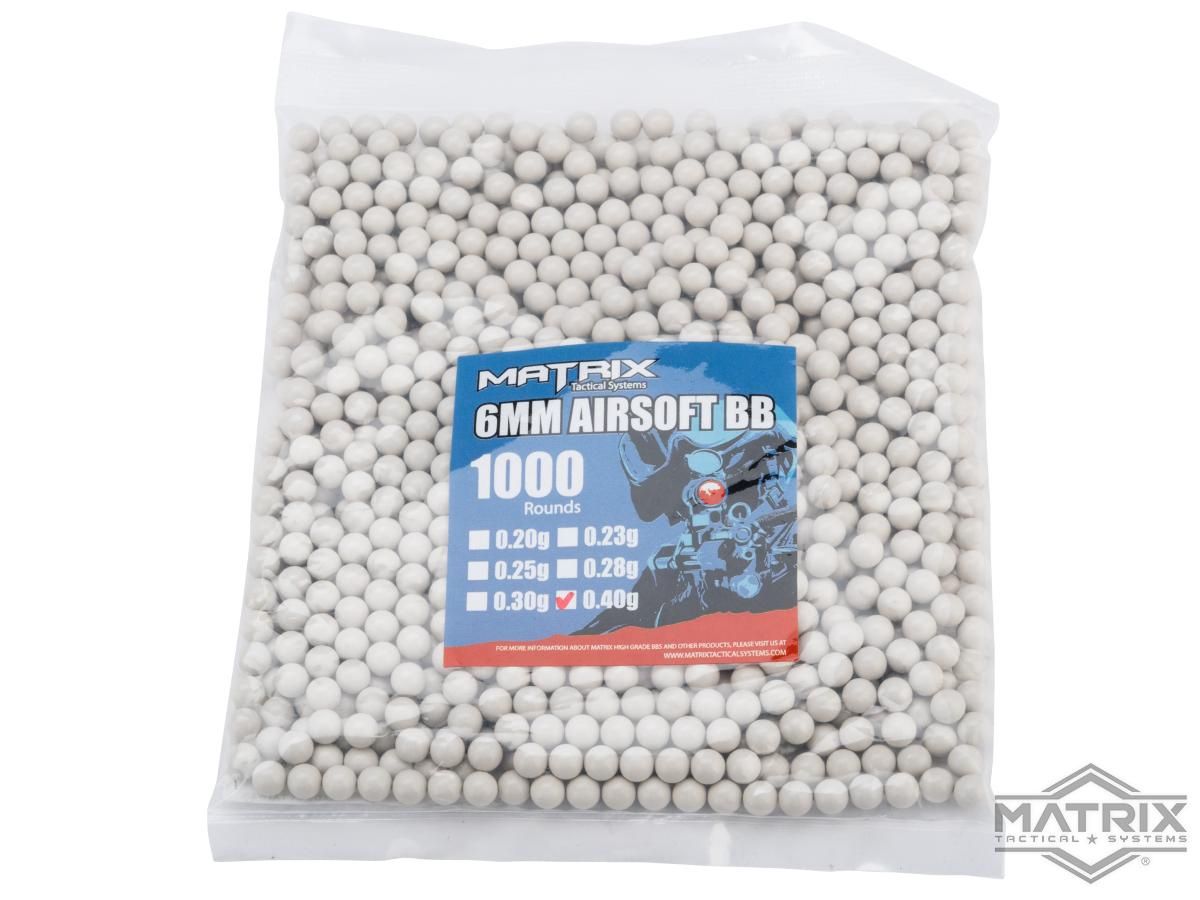 Matrix &quot;Sniper Max Grade&quot;  .40g BBs - 1000ct. Bag