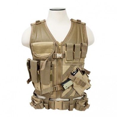 NcSTAR VISM Tactical Vest [2XL+] - Tan