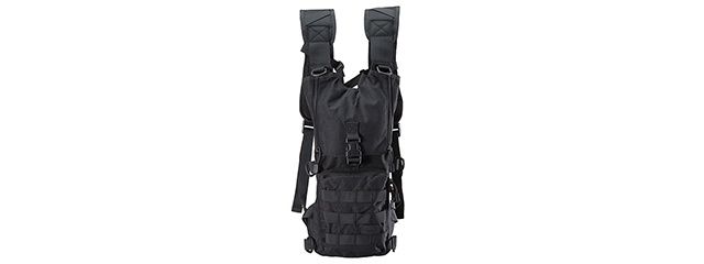 Lancer Tactical NYLON LIGHTWEIGHT HYDRATION PACK (BK)