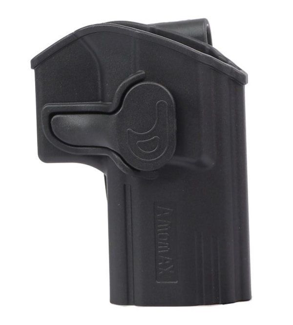 AMOMAX Hard Shell Paddle Holster for Jericho 941 - Black