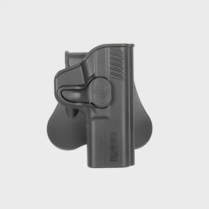 AMOMAX Hard Shell Paddle Holster for M&amp;P 9 in Black