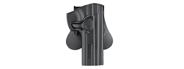 AMOMAX Hard Shell Paddle Holster for SP-01, Color: Black