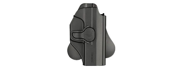 AMOMAX Hard Shell Paddle Holster for Walther P99, Color: Black