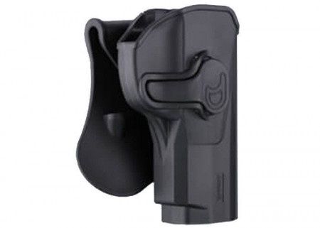 AMOMAX Hard Shell Paddle Holster for Beretta Px4 Storm, Color: Black