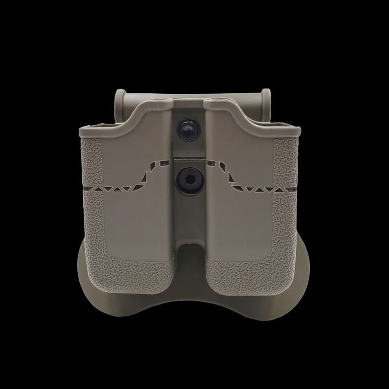 AMOMAX Hard Shell Magazine Holster for Beretta PX4, P30, USP, USP Compact in FDE