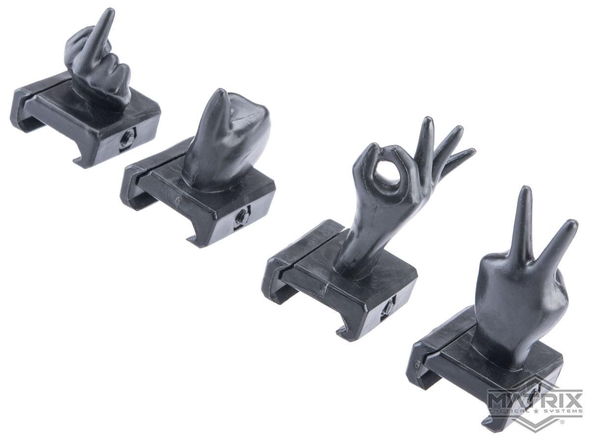 Novelty Meme Sight (4 Pack), Color: Black