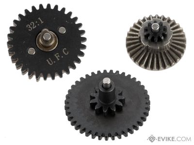 UFC / SHS CNC Steel Gear Set (Type: 32:1)