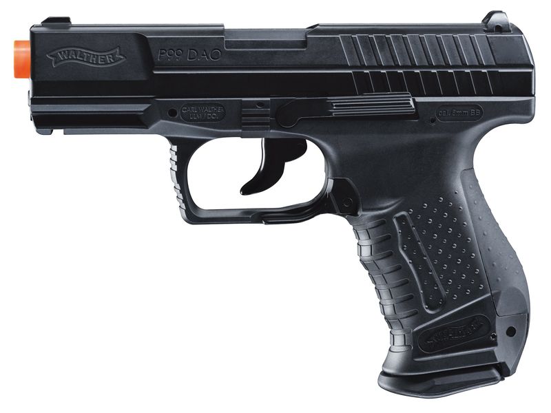 Walther CO2 P99 (HALF) Blowback Airsoft Pistol - Black