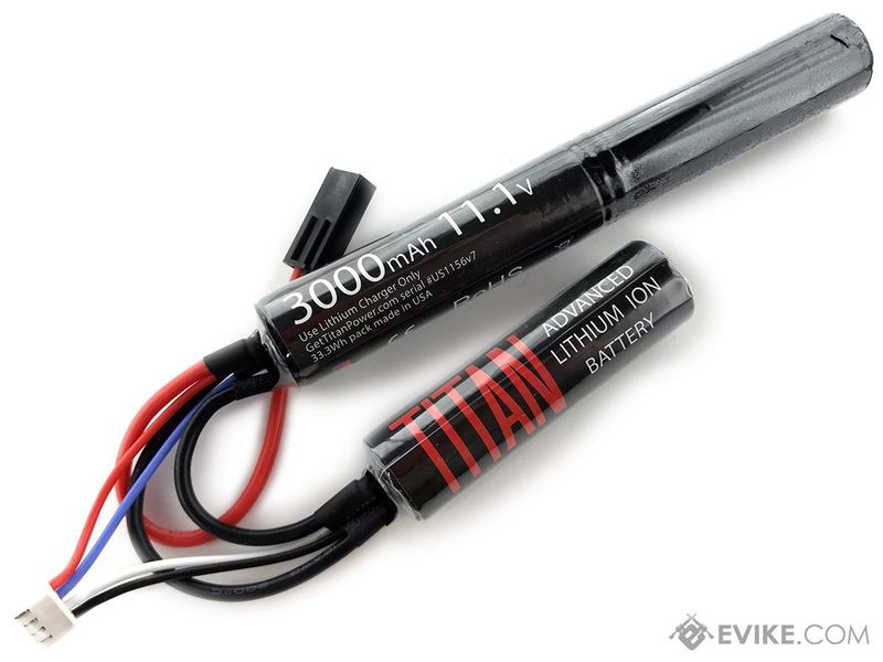 Titan Power 11.1v 3000mAh 16C Nunchuck Type Li-Ion Battery
