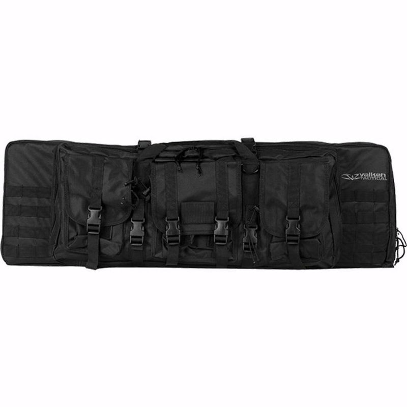 Valken Double Rifle Soft Gun Case- 42&quot; - Black