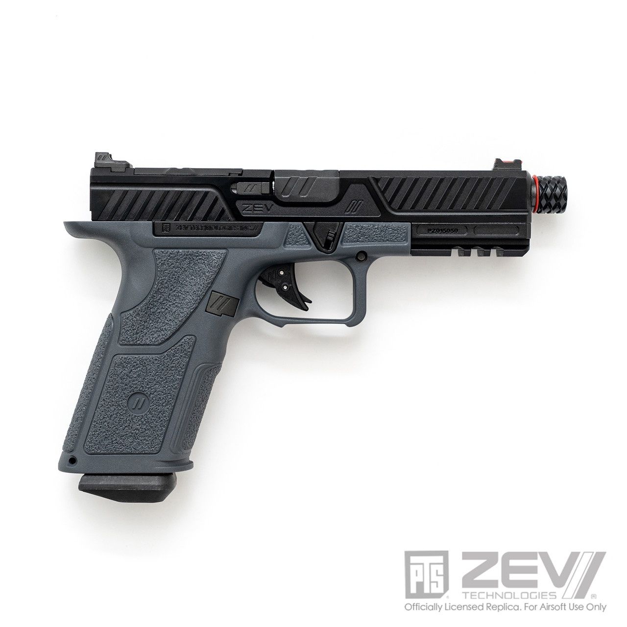 PTS Zev OZ9 Combat Gas Blowback Pistol Gray (Premium Version)