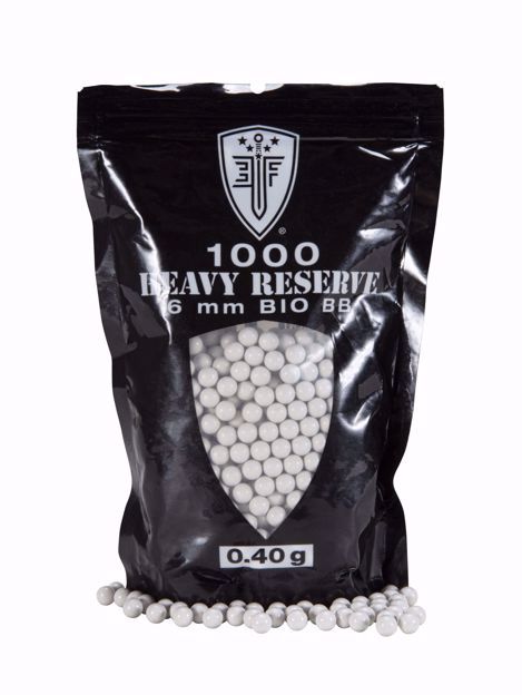 Elite Force MILSIM Heavy Reserve 0.40g 1000ct Bag Biodegradable Airsoft BBs