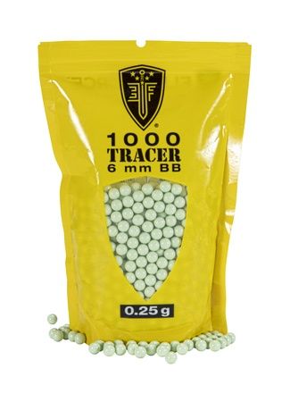 Elite Force Tracer BBs .25-Green-1000ct(BAG)
