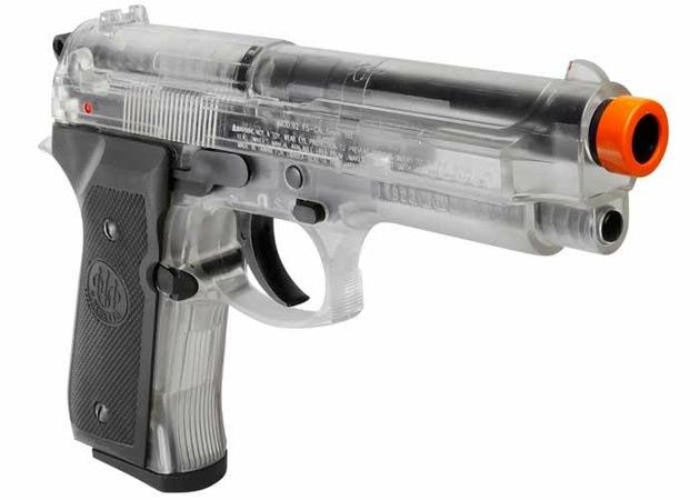 BERETTA 92FS SPRING AIRSOFT - CLEAR