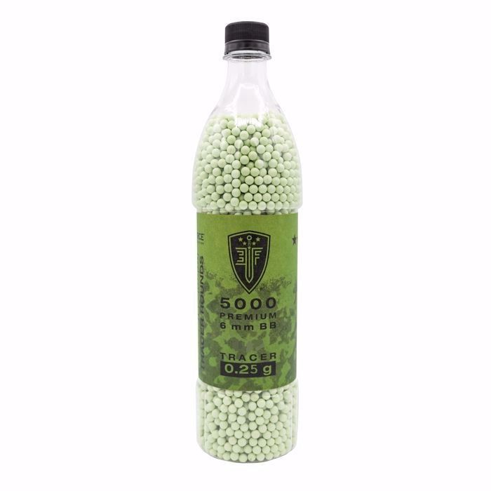 Elite Force Tracer BBs .25-Green-5000ct Bottle