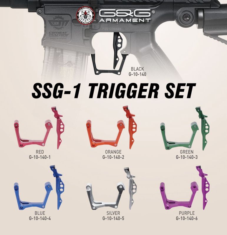 G&G SSG-1 Dress-Up Trigger Set Kit