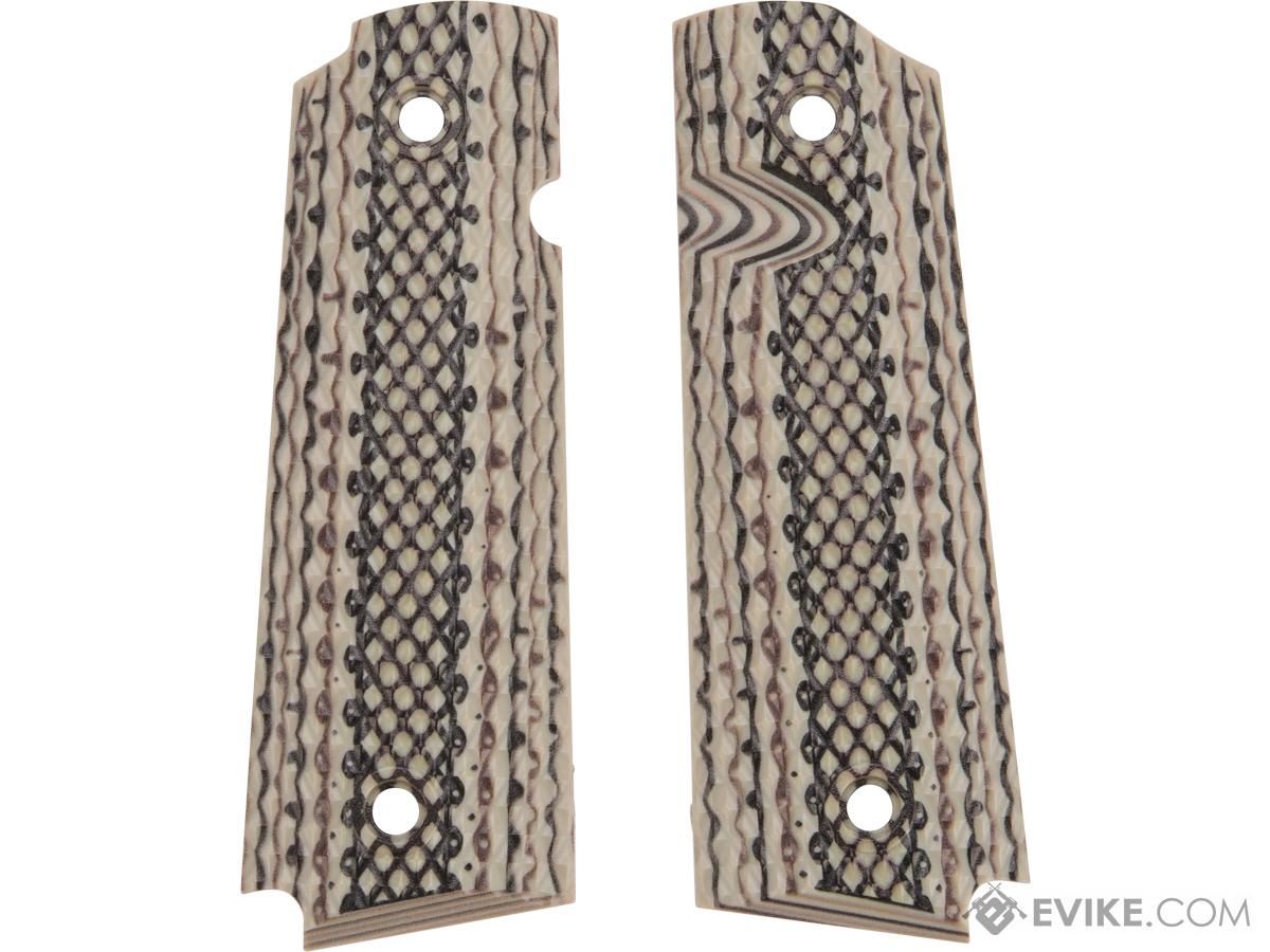 1911 TAC Grip Panels for Elite Force Colt Dan Wesson and other compatible 1911 series by KWC