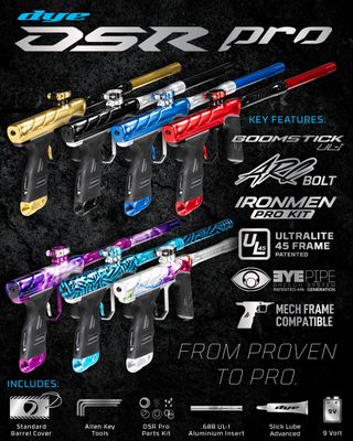 DYE DSR Pro Paintball Marker