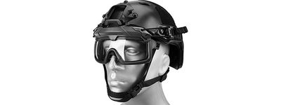 Lancer Tactical Helmet Mounted Safety Goggles