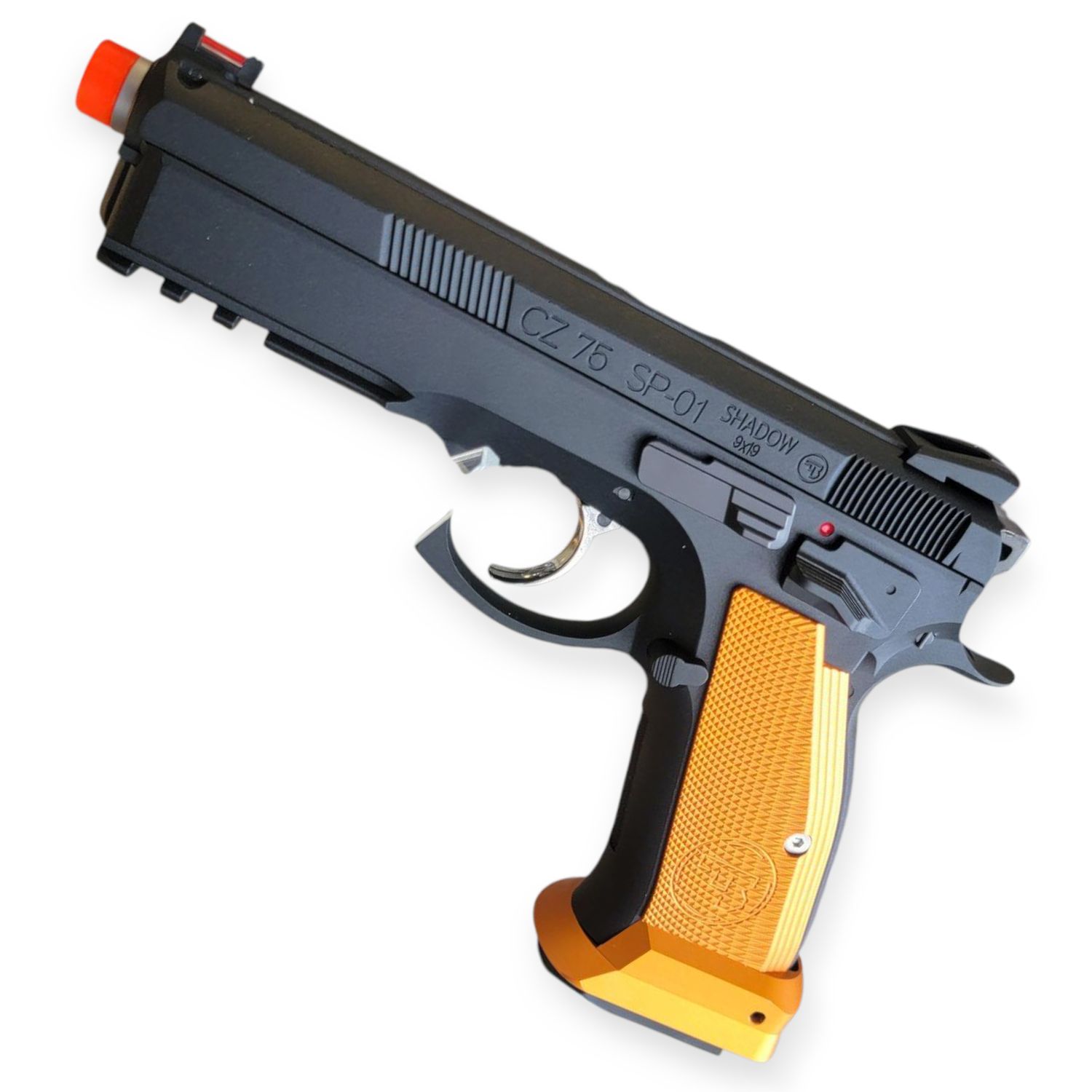 Custom ASG CZ SP-01 Shadow - Orange Accents