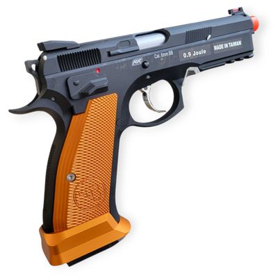 Custom ASG CZ SP-01 Shadow - Orange Accents