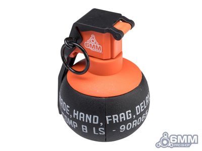 6mmProShop M67 Airsoft Mechanical BB Shower Simulation Hand Grenade (Color: Orange)