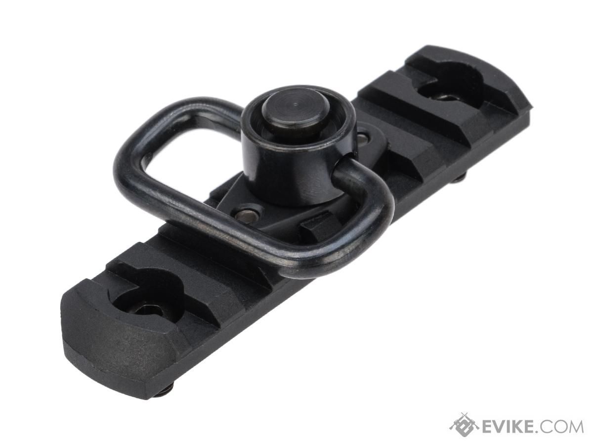 APS 7-Slot M-LOK Rail Segment w/ QD Sling Swivel