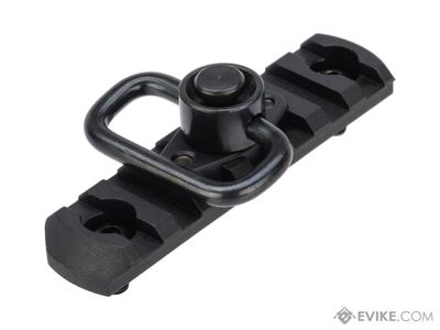 APS 7-Slot M-LOK Rail Segment w/ QD Sling Swivel