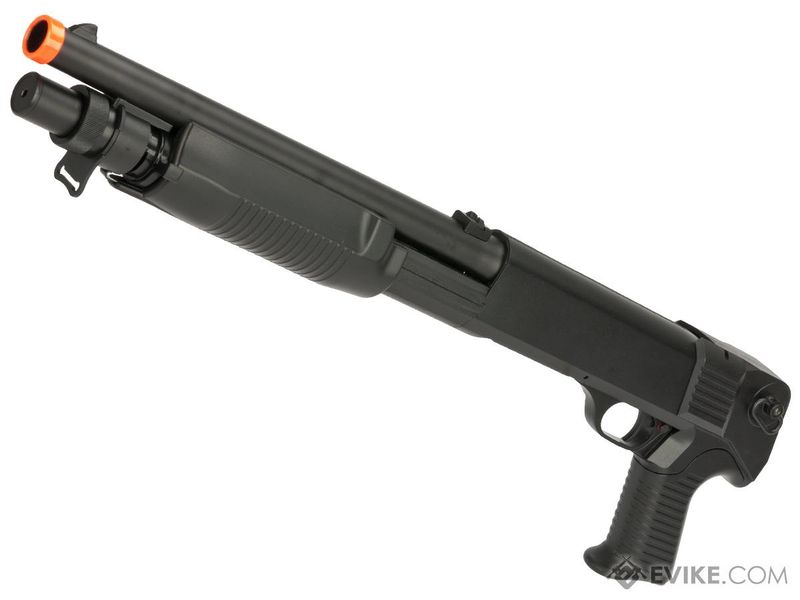 CYMA Sport M3 3-Round Burst Multi-Shot Shell Loading Airsoft Shotgun (Model: Pistol Grip)