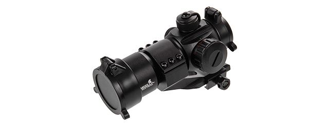 CA-445B RED &amp; GREEN DOT SIGHT W/ RAIL MOUNT (BLACK)