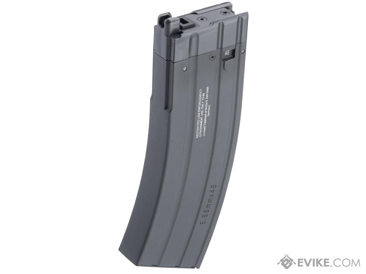 Umarex H&amp;K Licensed 40rd Green Gas Magazine for 416 A4 Gas Blowback Airsoft Rifles (Color: Grey)