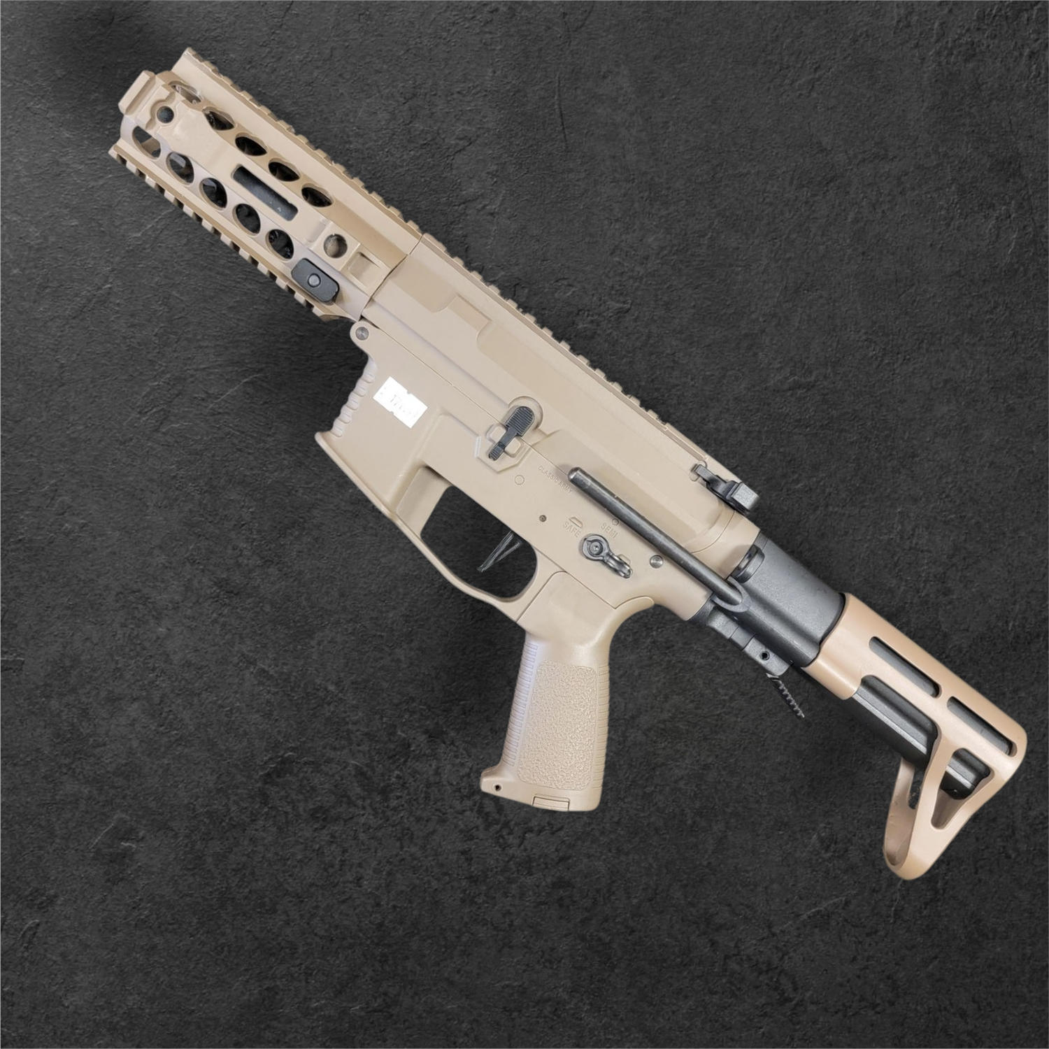 Used Classic Army Nemesis X9 Airsoft AEG Machine Pistol