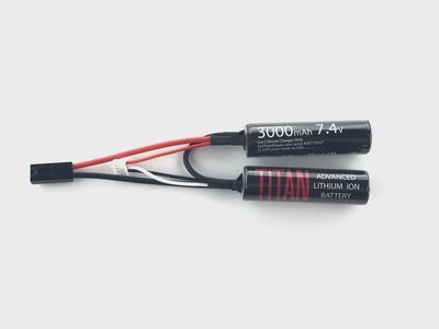 Titan 3000mAh 7.4v Nun-Chuck Li-Ion Battery