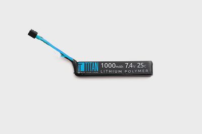 Titan Li-Po 1000mAh 7.4v 25C Stick Battery