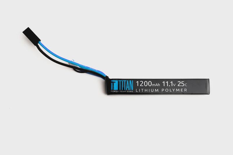 Titan Li-Po 1200mAh 11.1v 25C Stick Battery