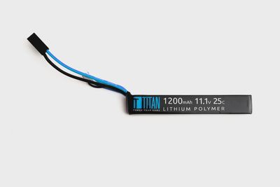 Titan Li-Po 1200mAh 11.1v 25C Stick Battery
