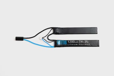 Titan Li-Po 1200mAh 7.4v 25C Nun-Chuck Battery