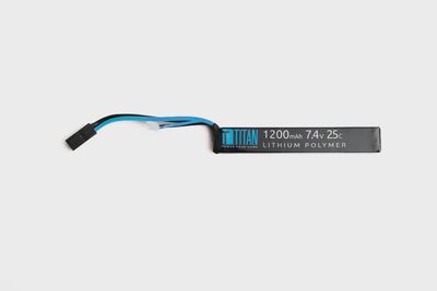 Titan Li-Po 1200mAh 7.4v 25C Stick Battery