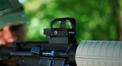 AXEON RG49 Multi Reticle, Hooded Reflex Sight