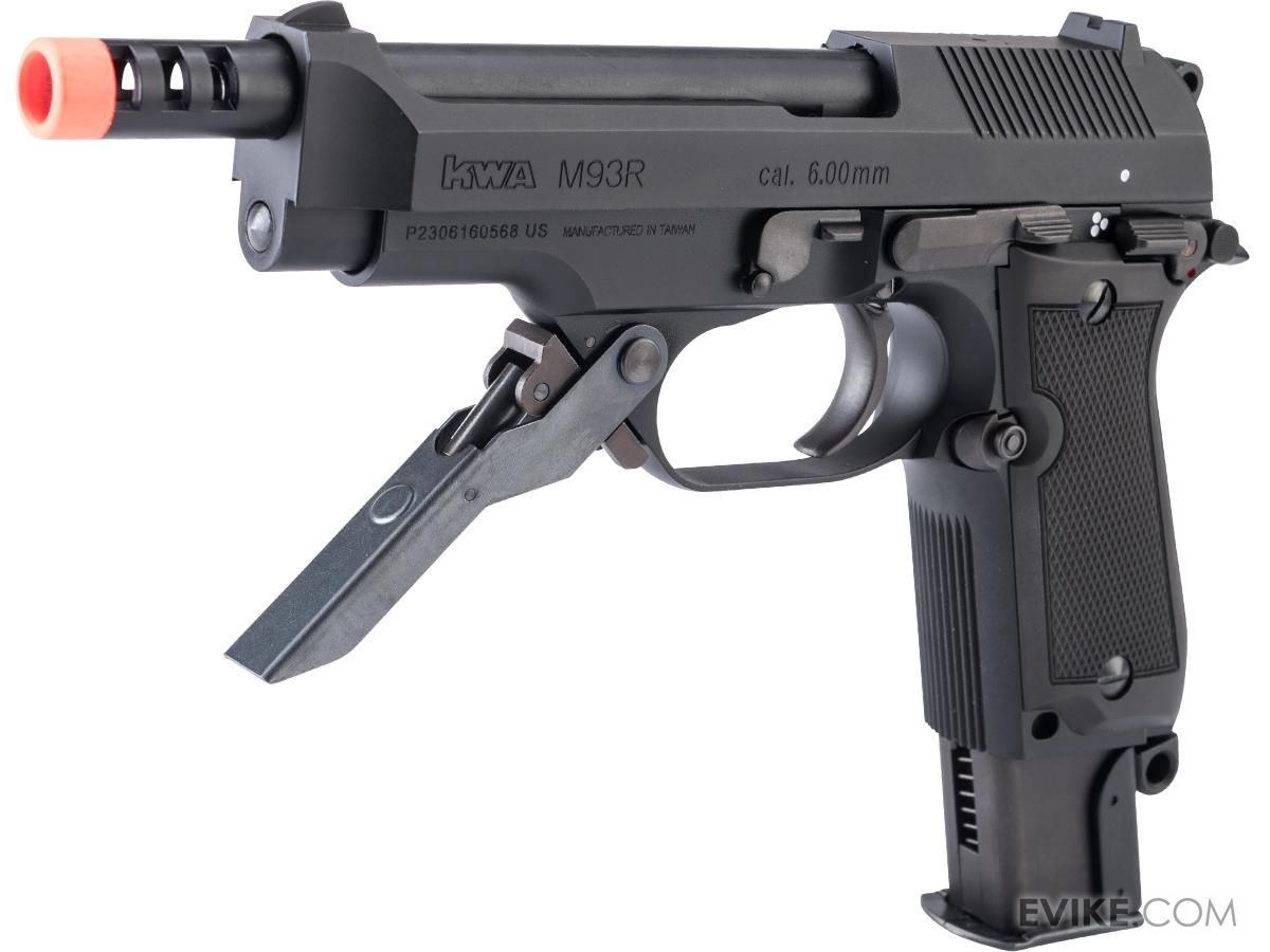 KWA NS2 M93R 3-Round Burst PTP Airsoft Gas Blowback Airsoft Pistol