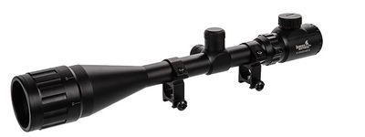 Lancer Tactical AOEG 6-24X50 Red &amp; Green Illuminated Scope (Color: Black)