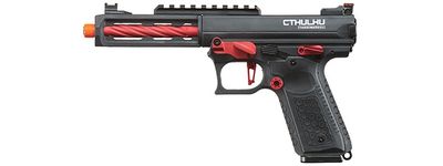 Lancer Tactical x Tandemkross CTHULHU Gas Blow Back Pistol - (Black/Red)