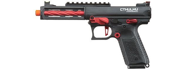 Lancer Tactical x Tandemkross CTHULHU Gas Blow Back Pistol - (Black/Red)