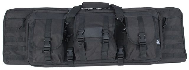 CA-345B MOLLE 36&quot; DOUBLE GUN BAG (COLOR: BLACK)