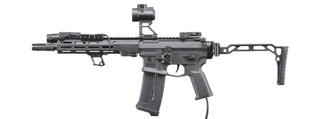 Custom Disrupt Gravity - Lancer Tactical Gen 2 Stalker 10&quot; M4 HPA Airsoft Rifle