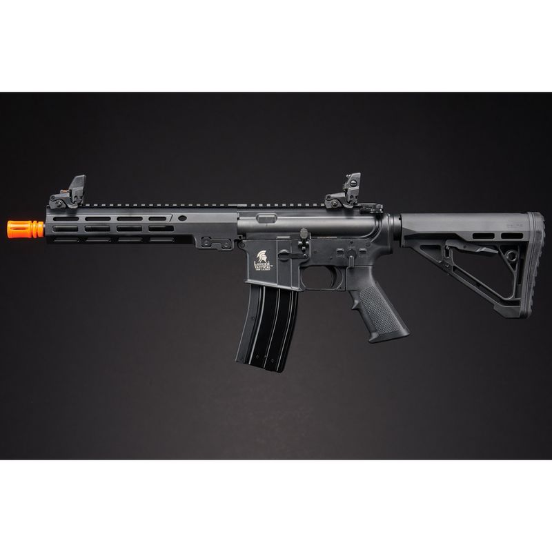 Lancer Tactical Block 3 9.5" Gas Blowback Polymer Airsoft Rifle w/ MLOK Rail by Golden Eagle - (Black)