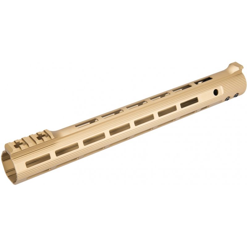 Ranger Armory 15&quot; M-LOK Modular Handguard Rail for Airsoft Rifles [Type 2] (TAN)