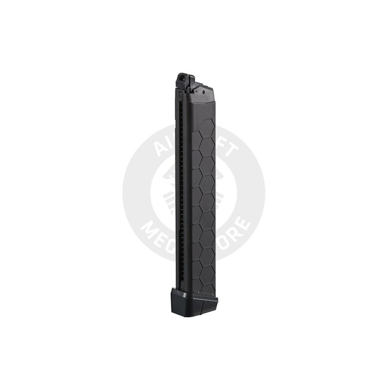 PH+ 50RD Magazine For Umarex Glock &amp; G Series GBB Airsoft Pistols - (Black)