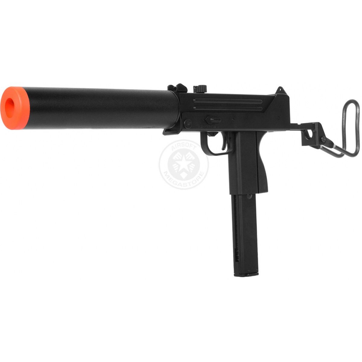 HFC METAL FULL AUTO MAC 11 GAS BLOWBACK SMG TSD W/ MOCK SUPPRESSOR